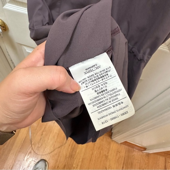 Arc'teryx Dark purple Women's Arcteryx Contenta Dress XS athletic - Picture 11 of 11